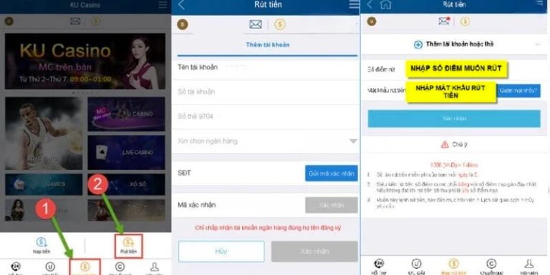 Nạp tiền quét mã QR an toàn trên Kubet